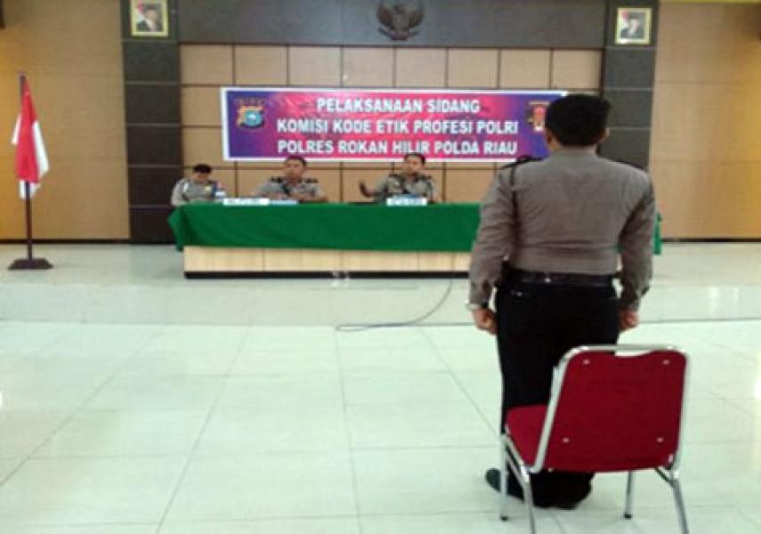 Tiga Anggota Polres Rohil Di PDTH