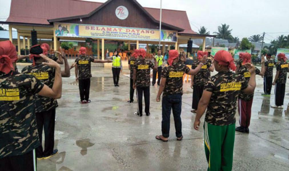 Unit Dikyasa Satlantas Polres Rohul Sosialisasi UU nomor 22 Tahun 2009