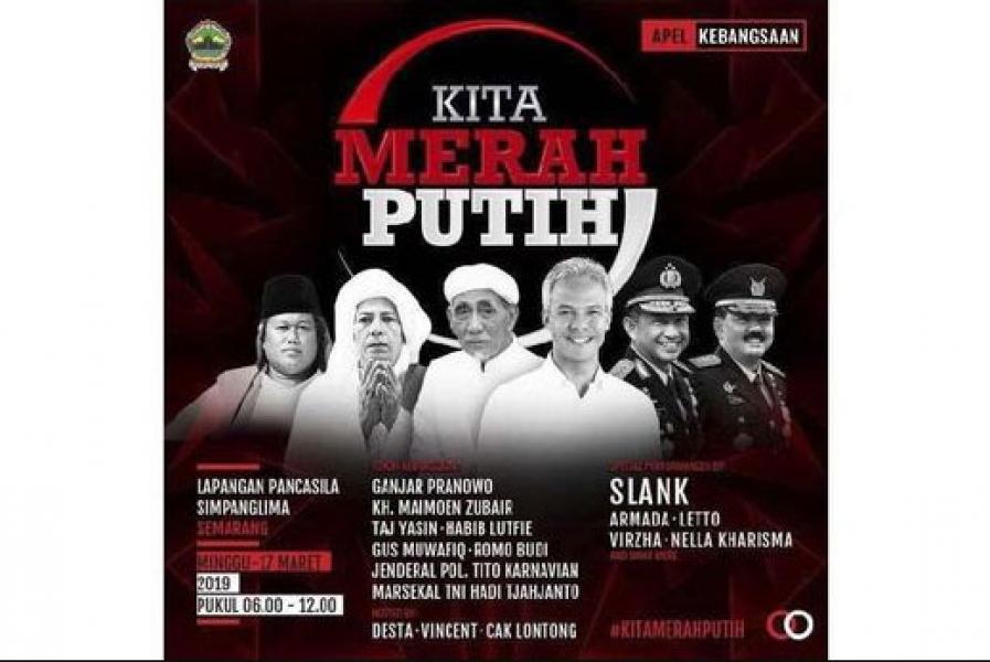 Apel Kebangsaan dari APBD Jateng Rp18 Miliar Menuai Kritik