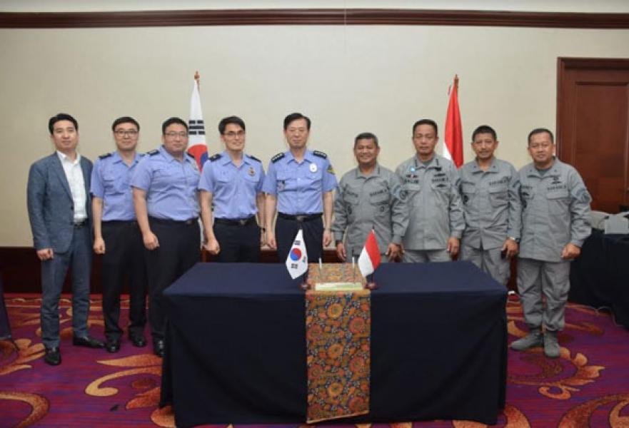 Bakamla dan Korea Coast Guard Gelar 1st Bilateral Meeting