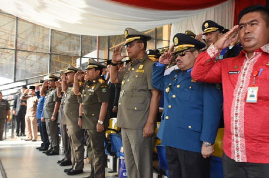 Bupati Amril Sebut Petugas Damkar, Satpol PP dan Satlinmas Aparatur Handal
