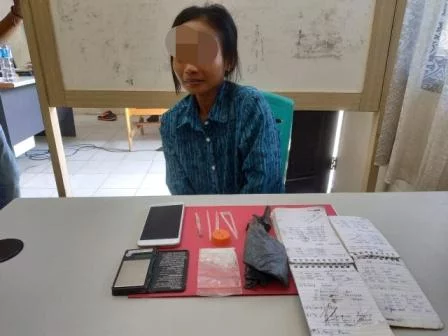 Edarkan Sabu, Perempuan di Kampar Ini Ditangkap Polisi