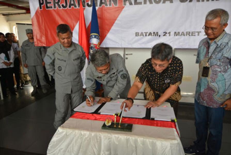 Jelang Pemilu 2019, Bakamla - Telkom Kerja Sama Pengamanan Jalur SKKL  