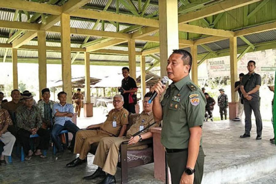 Katim Wasev Beserta Rombongan Temu Ramah Bersama Warga Gunung Toar