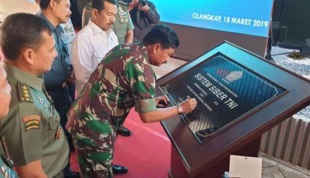 Panglima TNI: Satsiber TNI Melindungi Infrastruktur Kritis TNI