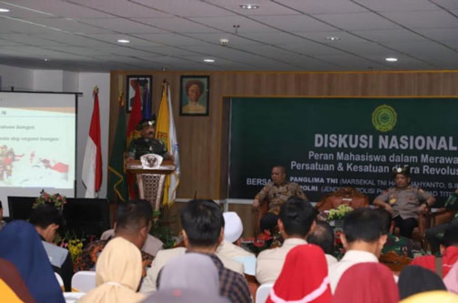 Panglima TNI Kuliah Umum di Universitas Muhammadiyah Riau