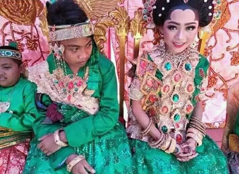 Pernikahan Bocah �Bau Kencur� Jadi Viral, Alasannya Agar Tidak Kabur dari Rumah
