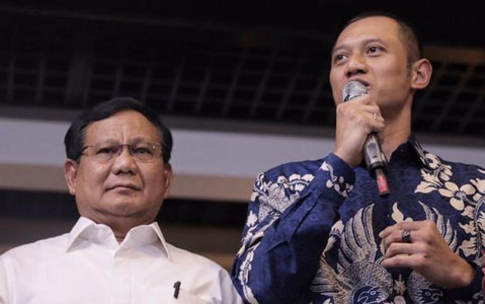 Prabowo dan AHY Bertemu Bahas Pembagian Daerah Kampanye