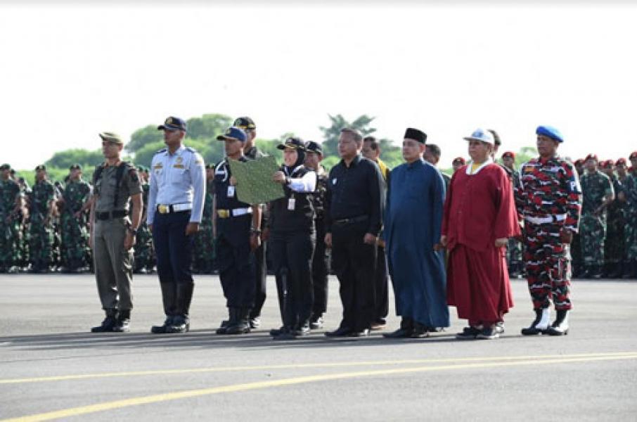 Ratusan Ribu Prajurit TNI-Polri Apel Pengamanan Pemilu 2019