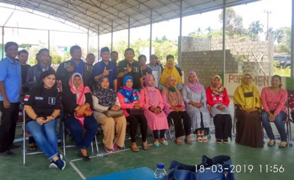 Ratusan Saksi TPS Partai Demokrat Pulau Rupat Ikuti Pembekalan 