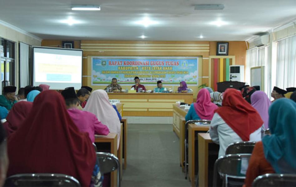 Tingkatkan Kepedulian Terhadap Anak, DPPPA Bengkalis Gelar Rakor
