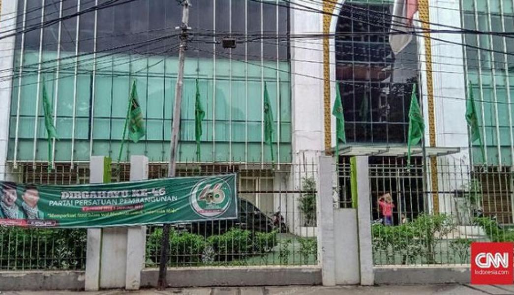 Usai Penangkapan Romi, Gerbang Kantor PPP Tertutup Rapat