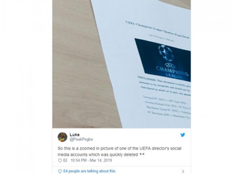 Viral Hasil Undian Perempat Final Liga Champions Bocor