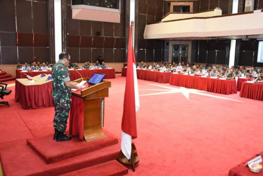 Askomlek Panglima TNI: Integrasi Data dan Sistem Informasi TNI Sangat Penting