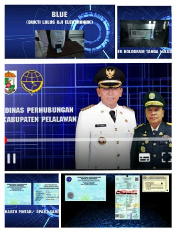 Berakreditasi B, Hanya Pelalawan di Riau Berlakukan Bukti Tanda Lulus Uji Berkala Blue 