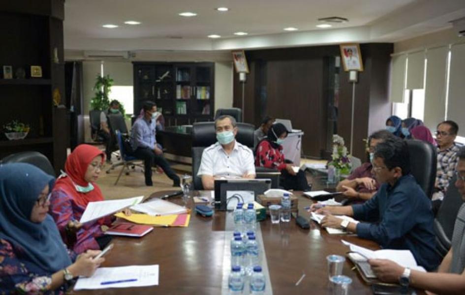 Gubri Gelar Rapat Koordinasi Penanganan Covid-19