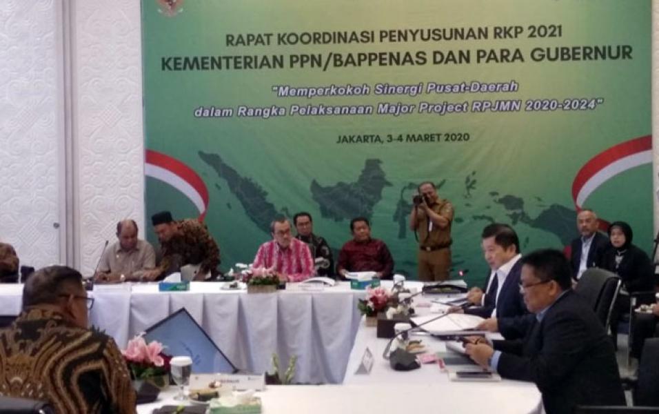 Gubri Usulkan Tiga Major Project Provinsi Riau ke Kementerian Bappenas