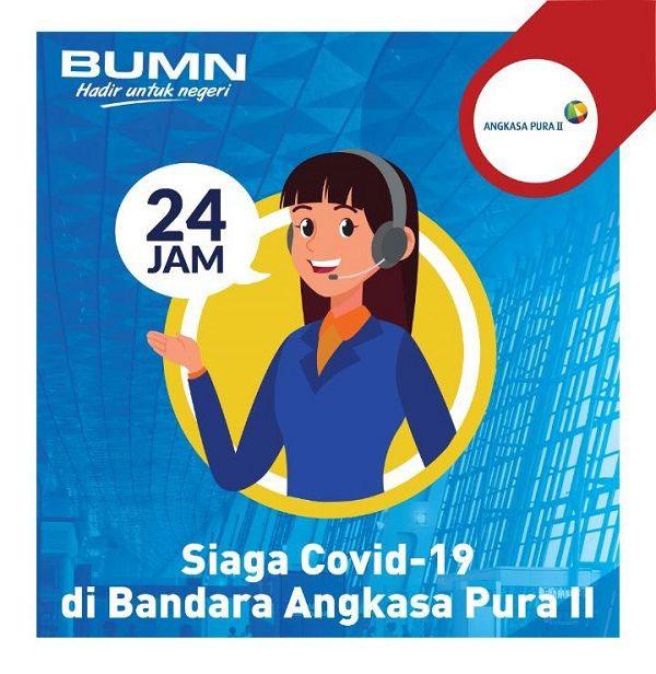 Hapus Kebingungan Traveler, Angkasa Pura II Buka Contact Center Terkait Corona di Nomor 138