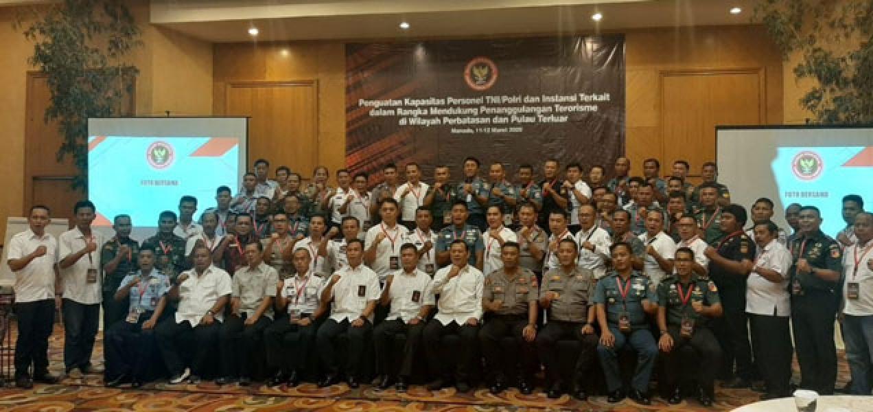 Kamla Zona Maritim Tengah Ikuti Diskusi Penanggulangan Terorisme Wilayah Perbatasan