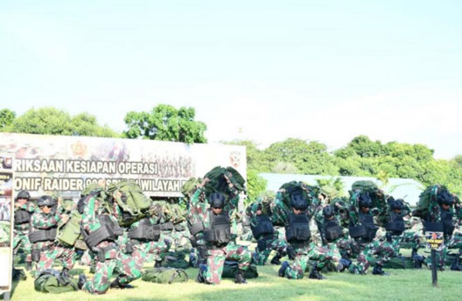 Kasum TNI Cek Kesiapan Operasi Satgas Pamtas Mobile Yonif Raider 900/SBW