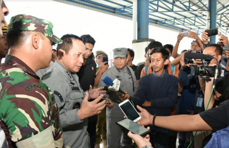 Kepala Bakamla lakukan Kunjungan Kerja di Natuna
