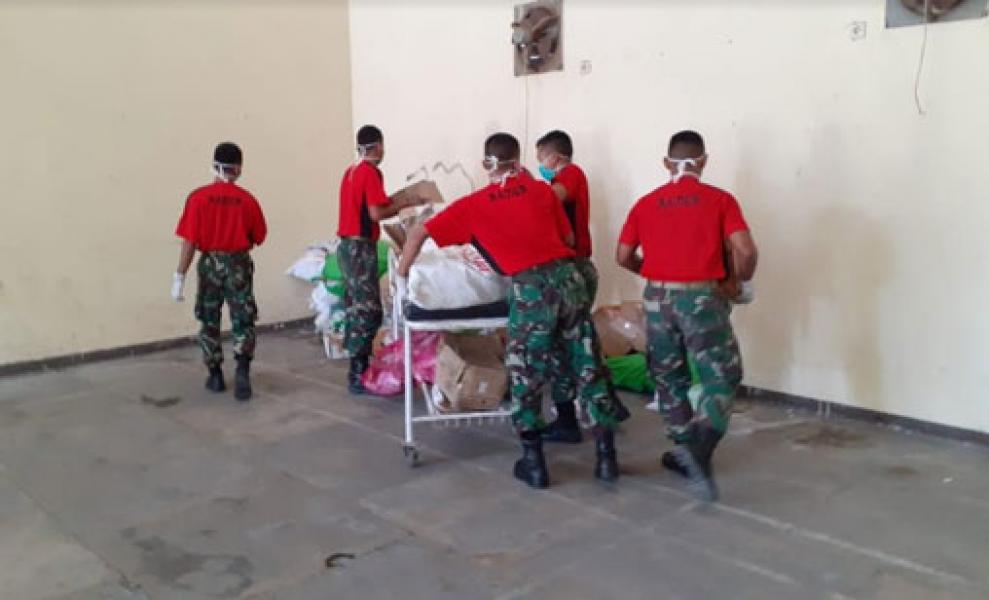 Kodam Brawijaya Siagakan Ruang Isolasi Pasien Corona