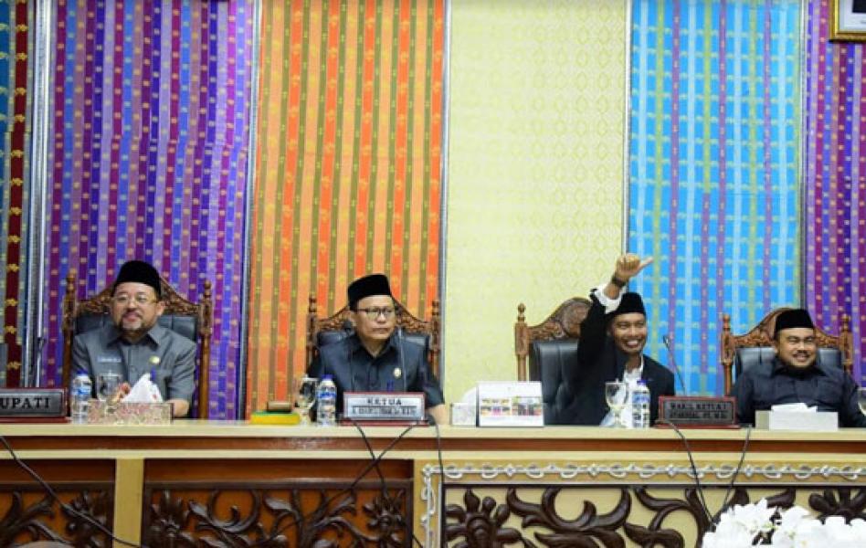 Paripurna DPRD Kabupaten Bengkalis Bahas Tatib dan Tiga Ranperda Tahun 2020