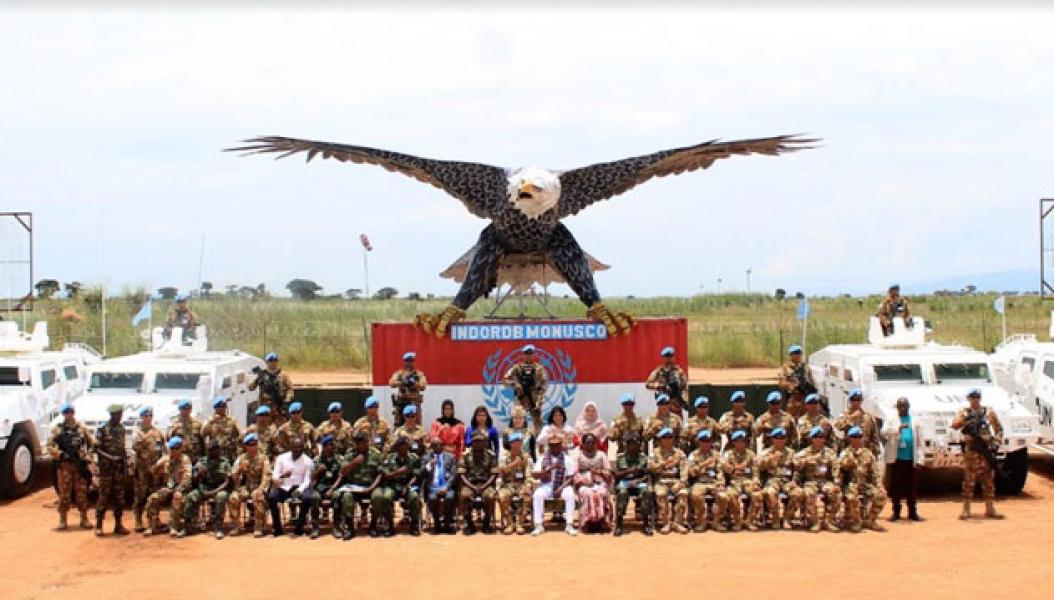 Pasukan Garuda Jalin Akrab Dengan FARDC