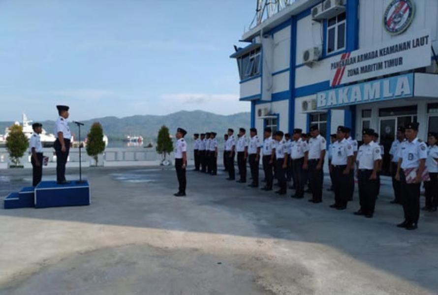 Personel Kamla Zona Maritim Timur Tingkatkan Ilmu Hukum Laut