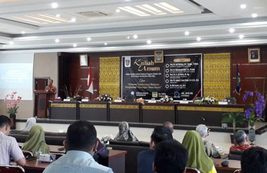 Program Studi S3 Ilmu Hukum UIR Adakan Kuliah Umum Perdana
