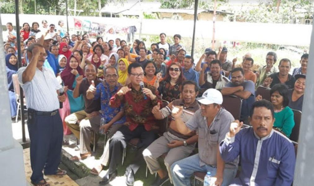 Tumpal Kunjungi Konstituen Di Dua Kabupaten, Begini Hasilnya