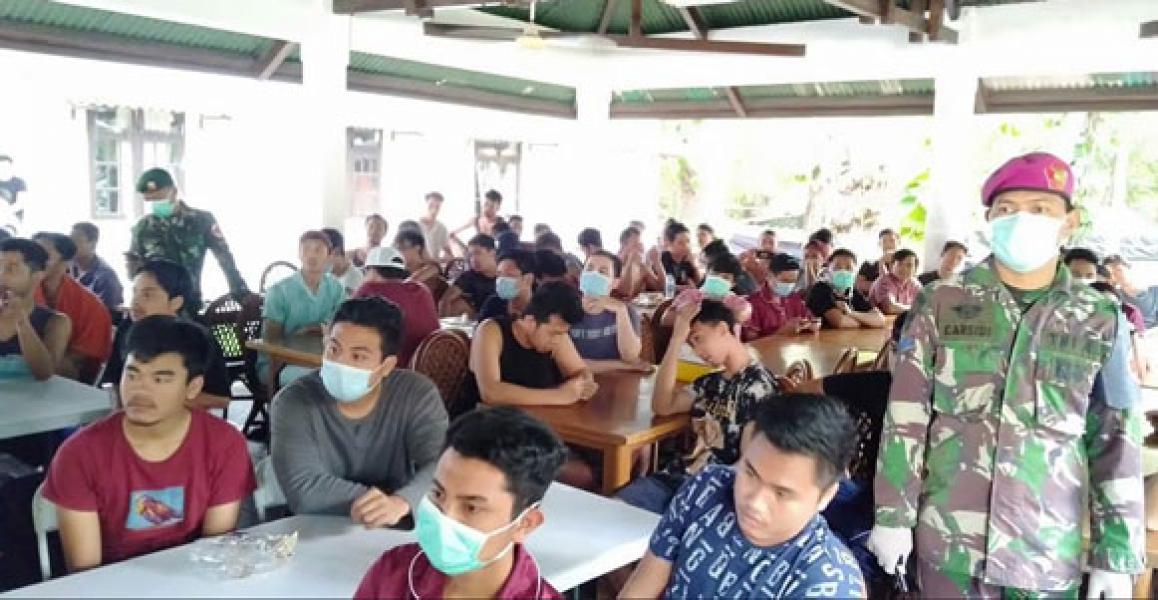 WNI ABK Observasi Pulau Sebaru Terima Penyuluhan Kesehatan