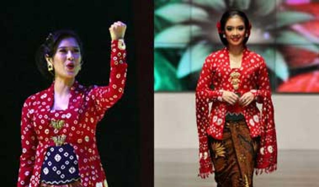 Adu Panco Pakai Kebaya Bikin Hari Kartini di Surabaya Seru