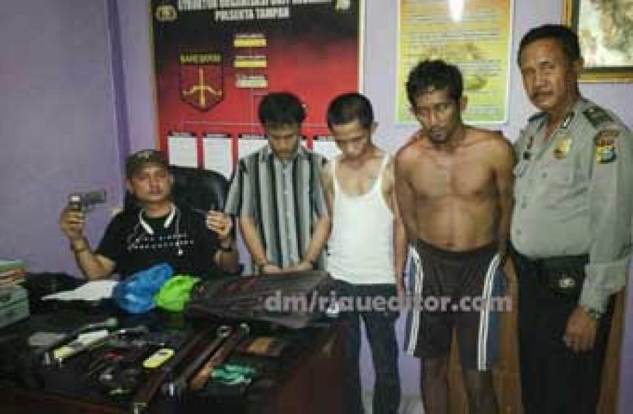 Dua Pelaku Curanmor Dibekuk Polisi
