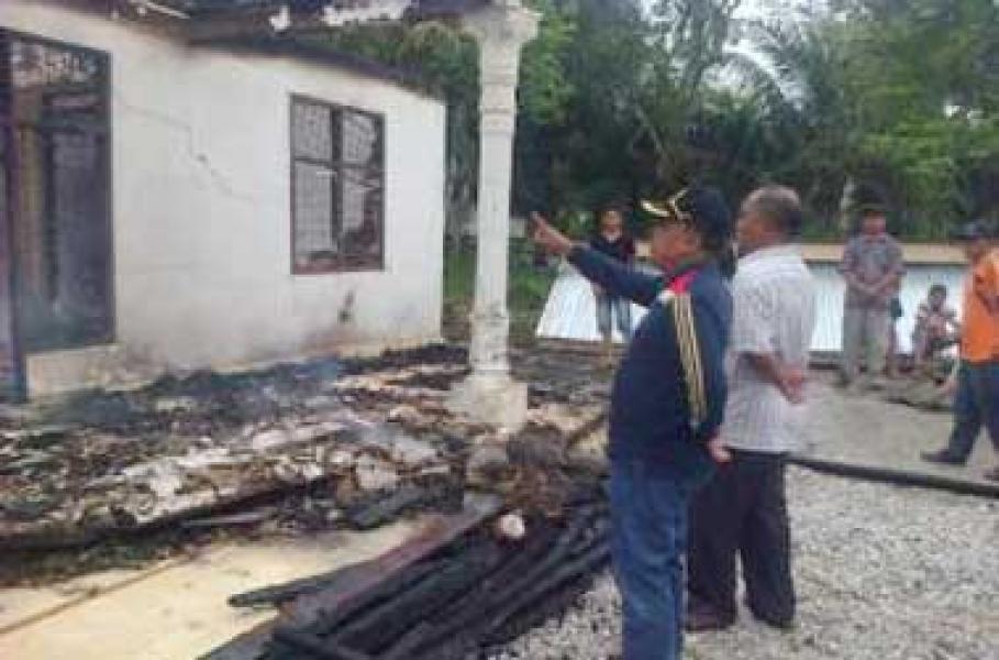 Kantor Desa Tarantang Ludes Dilalap si Jago Merah