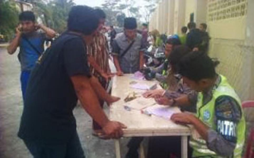 Kantor Satlantas Polres Kampar Belum Juga Diserahterimakan