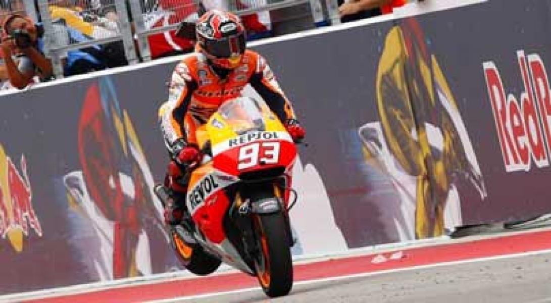 Klaim Hattrick Terdepan, Marquez Pimpin GP Argentina