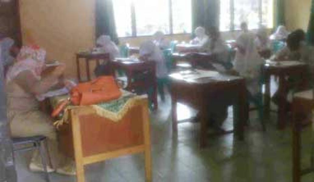 Pelaksanaan UN di Sekolah MAN 1 Pekanbaru Dilengkapi CCTV