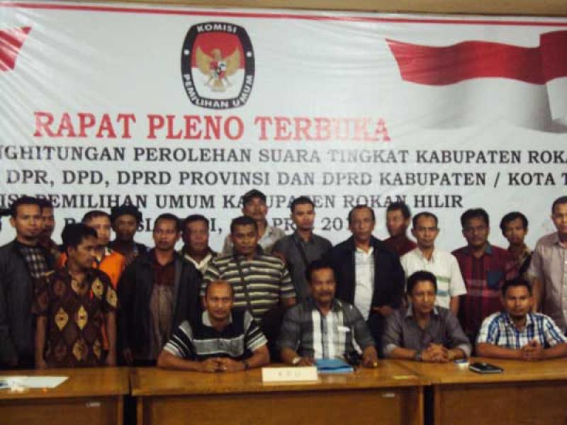 Perolehan Suara Pemilu Legislatif Rokan Hilir 2014-2019