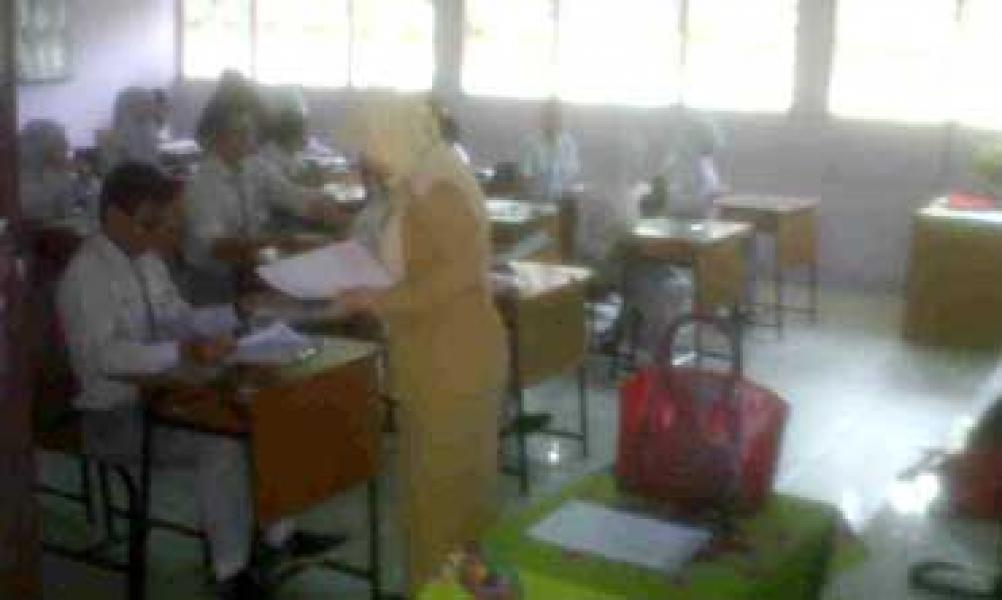 Pra UN, Siswa SMUN 5 Pekanbaru Dibekali Bimbel dan Try Out