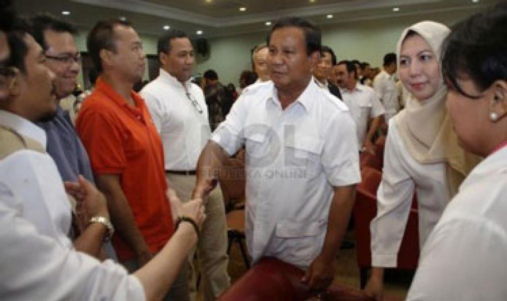Prabowo Digoyang Isu Utang Rp 14 Triliun