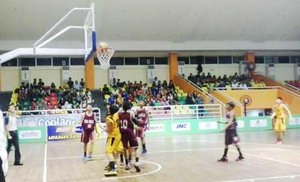 SMP Dharma Loka Juarai Liga Basket Pelajar Libala V 2014