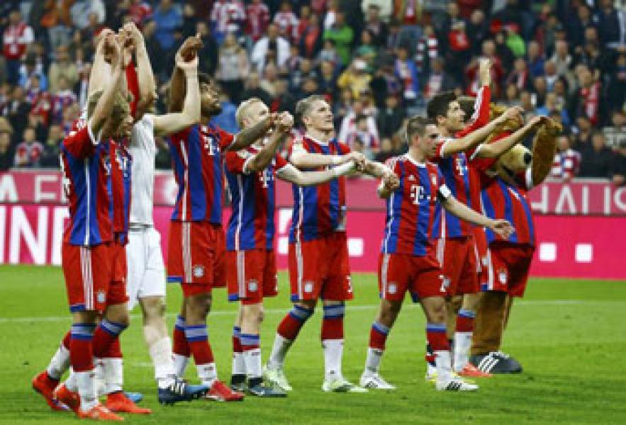 Bayern Munich Kampiun Bundesliga 2014-2015