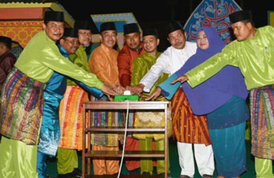 Bupati Herliyan Buka MTQ Tingkat Kecamatan Pinggir 2015