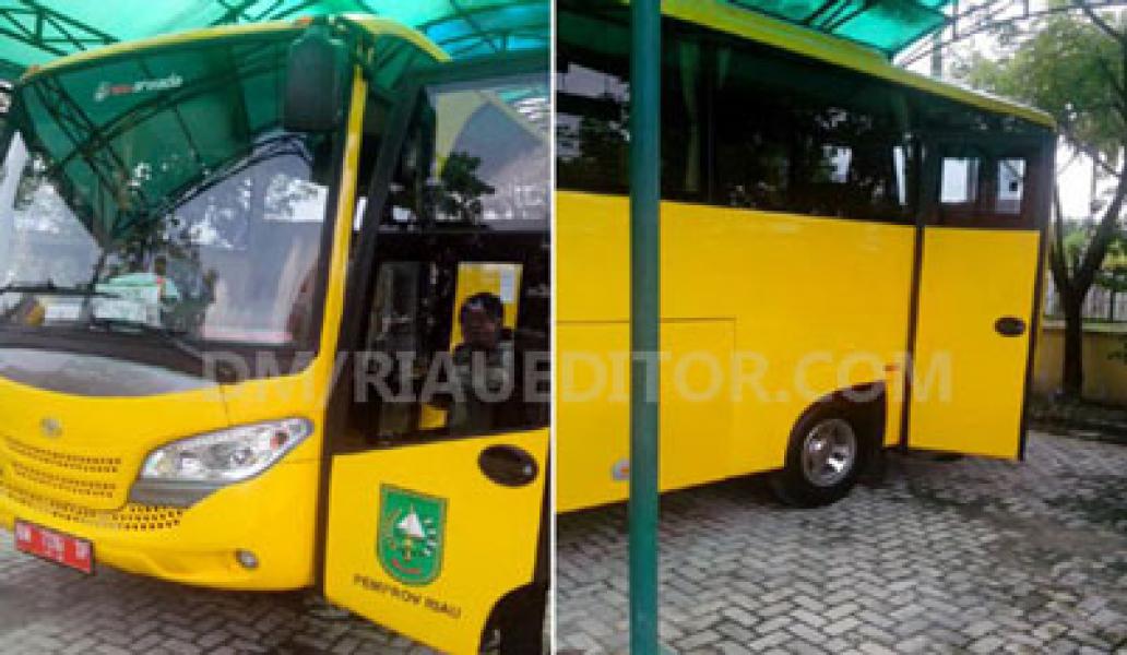 Bus Milik RS Jiwa Tampan Dikupak Maling