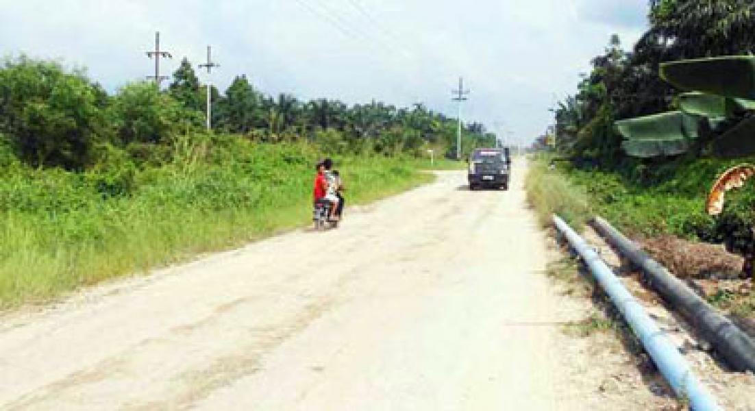 Camat Minta Pengaspalan Jalan Operasional BOB