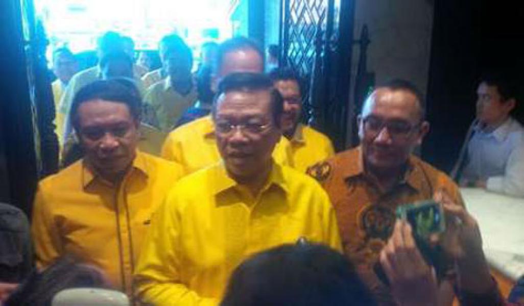 Dua Amanat Agung Laksono Buat DPD II Golkar Pelalawan