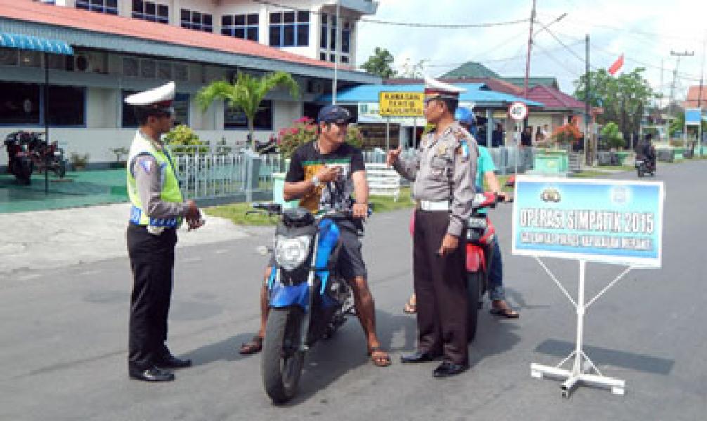 Hari Ke 7 Operasi Simpatik Satlantas Polres Meranti
