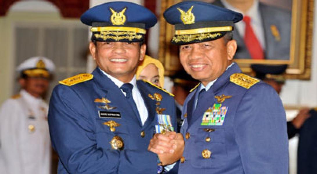 KSAU Calon Kuat Panglima TNI Pengganti Moeldoko