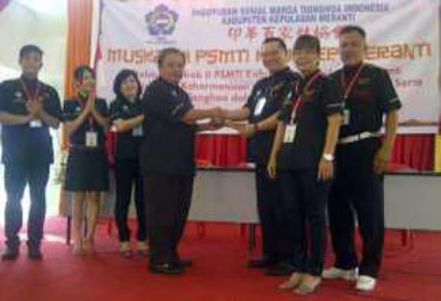 Karjono Pimpin PSMTI Kabupaten Kepulauan Meranti Periode 2015-2019 